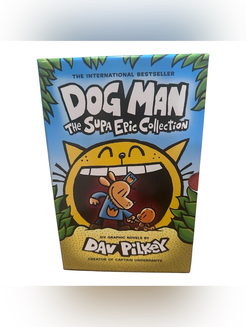 Dog Man The Supa Epic Collection Box Set 6 Books Dave Pilkey Graphic Novels Kids